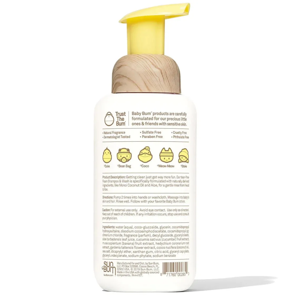 Baby Bum Foaming Shampoo and Wash