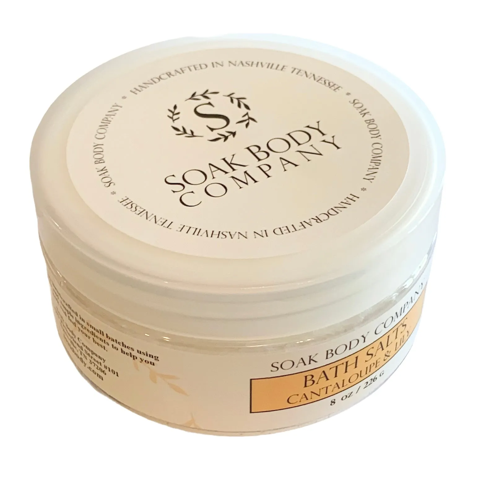 Cantaloupe & Lily Bath Salts